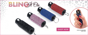 Bling It On Pepper Spray - Hot never looked so hot! / Self Defense Products For Women