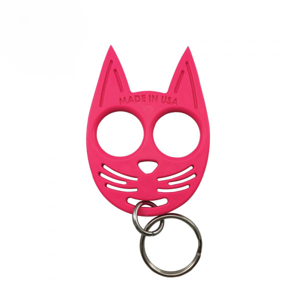 my kitty self defense keychain