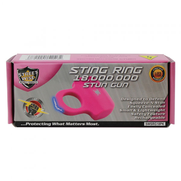Sting Ring knuckle stun gun
